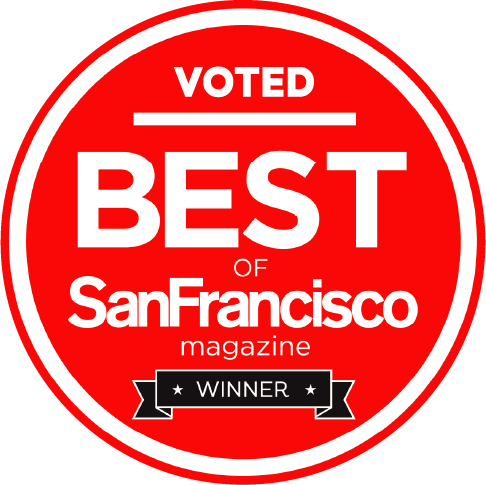 Voted Best of San Francisco magazine, winner